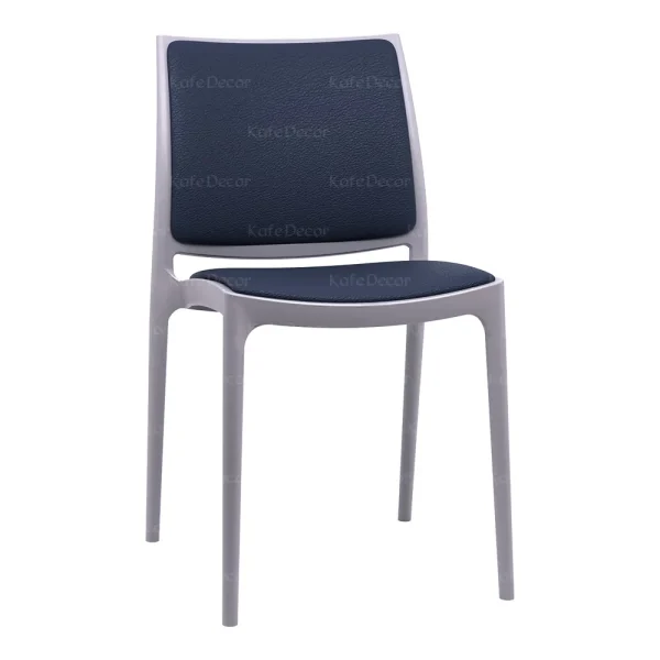 صندلی پلاستیکی نظری مدل مایا با کفی و پشتی پارچه ای Maya P806A