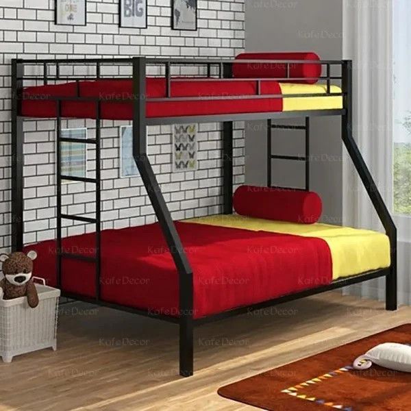 تخت خواب فلزی دو طبقه دورمی مدل SD414