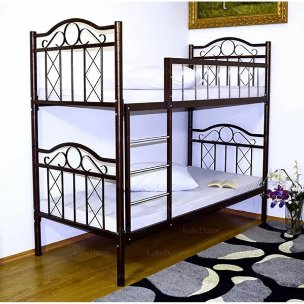 تخت خواب فلزی دو طبقه دورمی مدل SD427