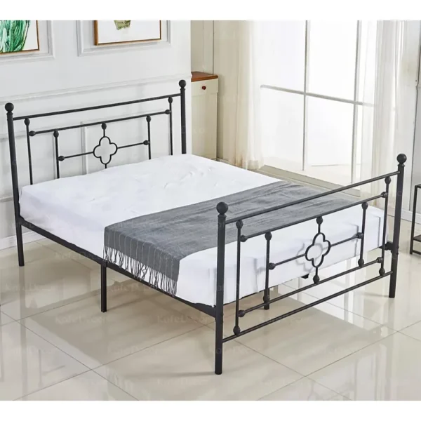 تخت خواب فلزی فرفورژه دورمی مدل FD45
