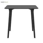 میز مایا نظری با پایه پلیمری و صفحه mdf مدل Maya80-90-140